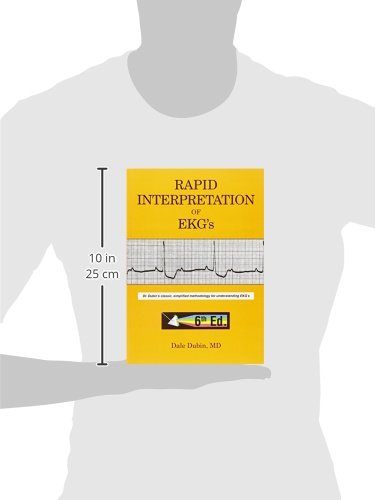 Dale Dubin Rapid Interpretation of EKG's, Sixth Edition 6th Paperback - US Books Kart