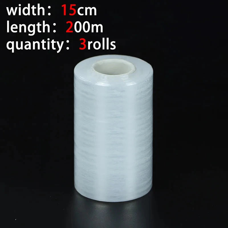 PE stretch film, stretch wrapping film, packing box, parafilm, grafting film, sealed storage, self-adhesive stretch film Yuancheng Tape Store