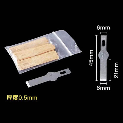 BSD Shovel Glue Scraping Blade Handle For Engraving And Glue Cleaning Removal Motherboard For iPhone Repair Tool Manumoc LCD Store