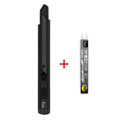 Fizz Aluminum Alloy Utility Knife Gold knife Metal Blade Self-Locking design Sharp Angle With Fracture Knife Cutter Home Office PinZan Franchise 2 Store