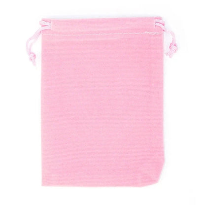 50Pcs/lot 5x7cm 7x9cm 8x10cm 9x12cm Coloful Velvet bag Jewelry Packing Velvet Drawstring Pouches Gift Bags Can customized Dian Mei Jewelry Display And Packaging Store