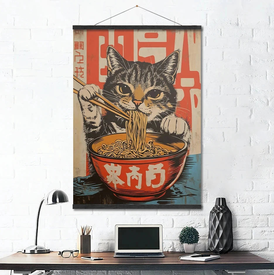 Chi DIY Magnetic Frame Teak Pine Poster Picture  Wooden Photo Frame Painting Canvas Poster Frame Art Hanger Perfect Gift yiqing YQ Kanvas Official Store