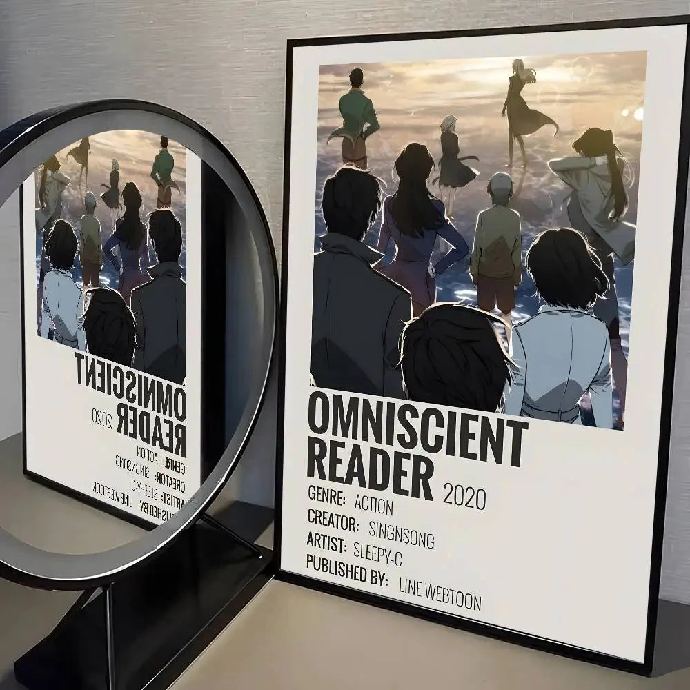 Omniscient R-Reader V-Viewpoint orv Poster Home decor HD sticky wall waterproof home living room bedroom bar decoration YSQ Gift 04 Store
