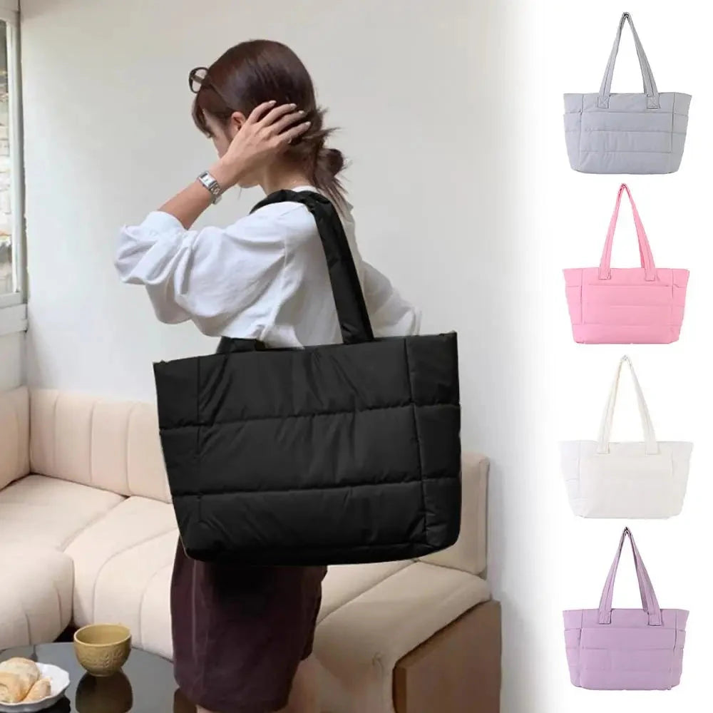 New Large Capacity Tote Bag Versatile Handbag for Women Commuting Bag Messenger Shoulder Bag Multiple Pockets Mummy Bag Shop1104306478 Store