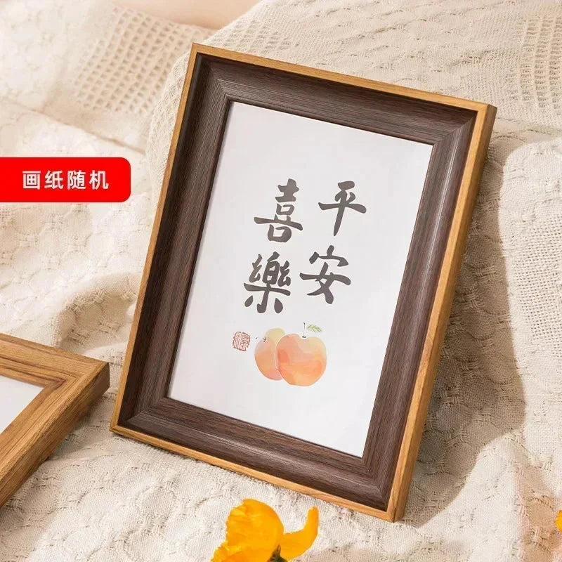 American Simplicity Picture Frame A3 A4 Family Photo Frame Wall Decorative Ornaments for Living Room Bedroom Acrylic Home Decor MoreGet Store