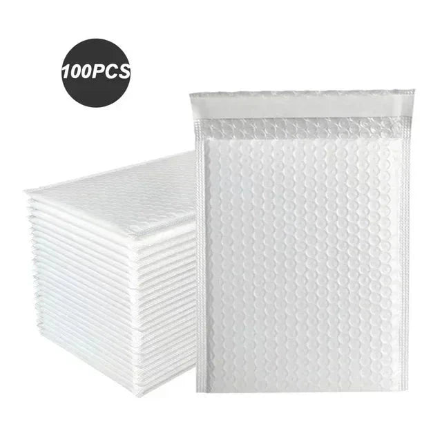 100Pcs Delivery Package Packaging Blue Bubble Envelope Packing Bag Small Business Supplies Envelopes Shipping Packages Mailer JF Office Supplies Store