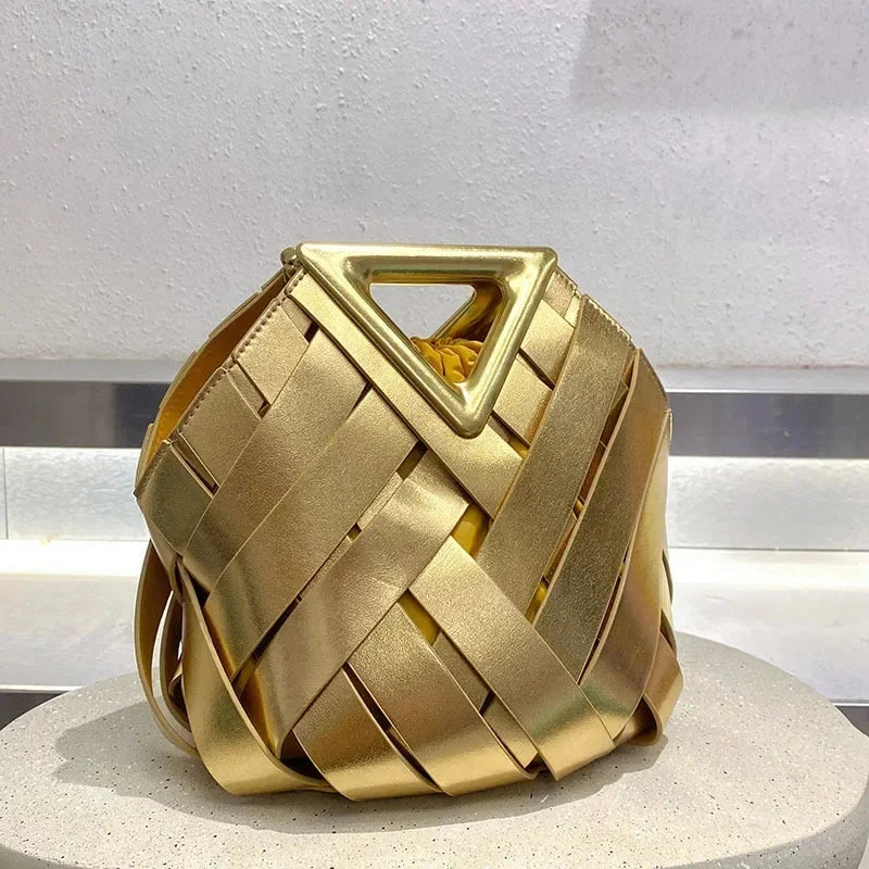 Trendy Vegan Leather Woven Tote Bag for Women Top Handle Purses and Handbags Fashionable Crossbody Shoulder Bag Tote Purses 2025 TIGZUOROIIS Evening Bag Store