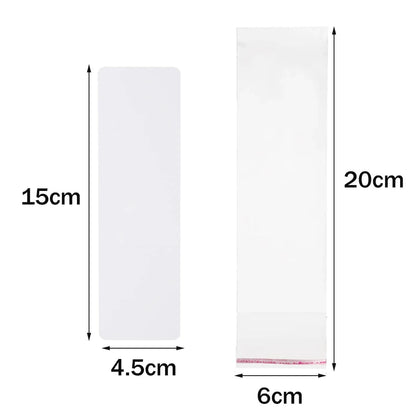 10/30/50 Sets Kraft Bookmark Sleeve Holder Blank Display Cards with OPP Bags for Gift Small Business Selling Packaging Supplies David's Findings Store