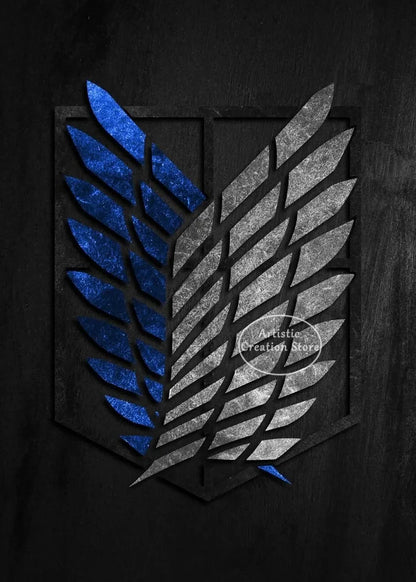 Attack on Titan  Canvas Art Poster  Anime Wall Decor for Bedroom Game Room Shop1104113394 Store