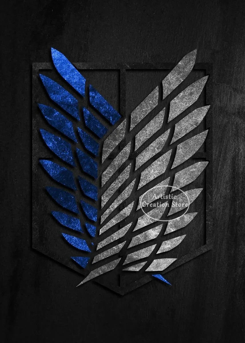 Attack on Titan  Canvas Art Poster  Anime Wall Decor for Bedroom Game Room Shop1104113394 Store