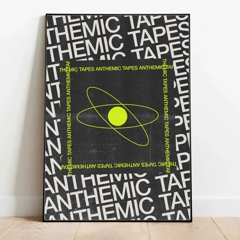 Modern Quotes Posters Retro Inspirational Words Canvas Print Calligraphy Wall Art Canvas Painting for Living Room Home Decor Timeless Art Store