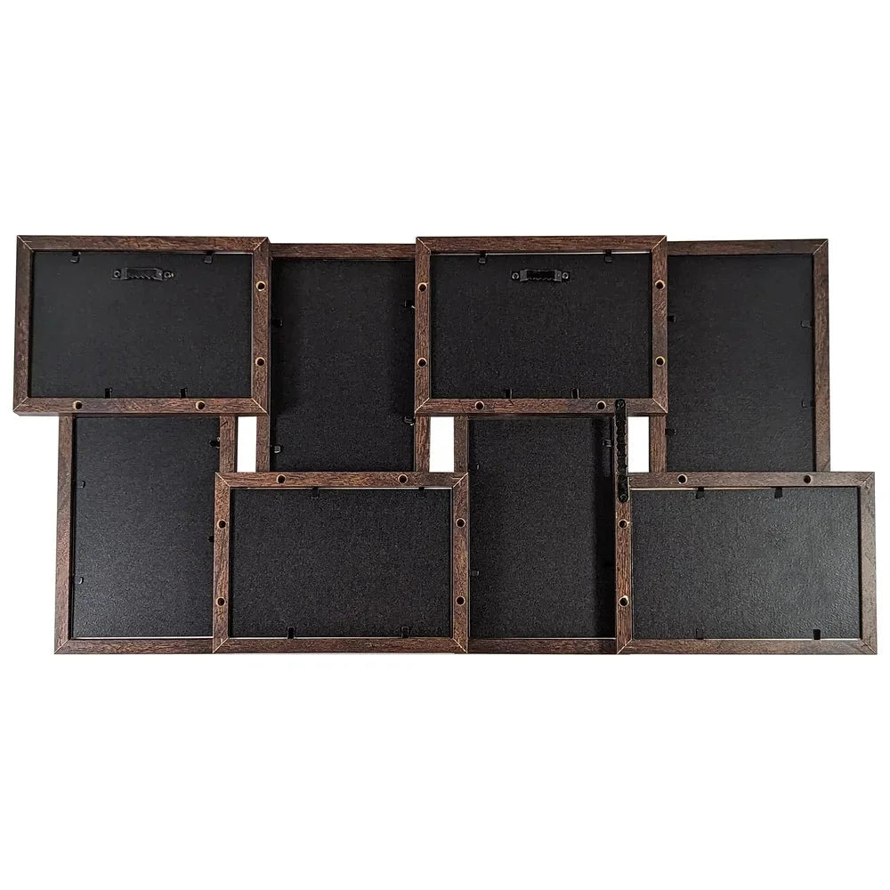 8 Opening Gallery Collage Frame 4x6 Photos Durable Wall Mount Picture Frame with Hangers Perfect Home and Office Decoration Hozoo Us Store Store