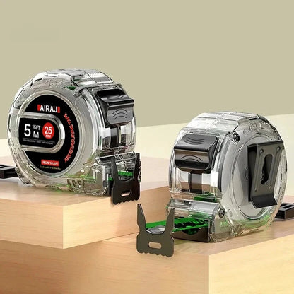 AIRAJ 3-5-7 Meter Fluorescent Tape Measure Precision Thickened  Scale Waterproof And Wear-Resistant Multipurpose Measuring Tool AIRAJ Tool Supply Store Store