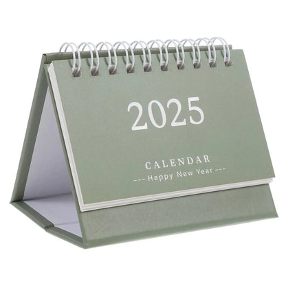 2025 Desktop Calendar Simple Notepad Daily Use Standing Calendar Household Calendar Decorative Monthly Calendar Home Supply Foxnovo Desk Accessories & Organizer Store