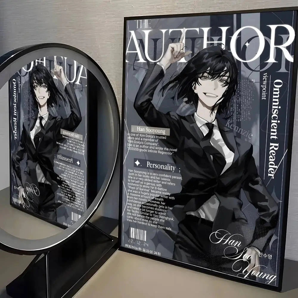 Omniscient R-Reader V-Viewpoint orv Poster Home decor HD sticky wall waterproof home living room bedroom bar decoration YSQ Gift 04 Store