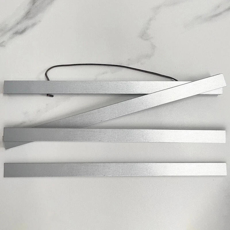 60cm 70cm 80cm 90cm Magnetic Poster Hanger Teak Pine Wood Painting Frame 5 Colors Wood Photo Frame Black White Canvas Frame QIPING-ART Store