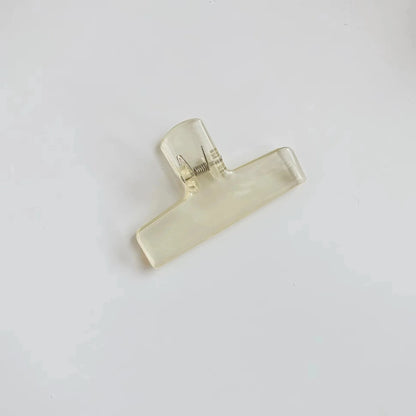 Ins Transparent Binder Clips Kawaii Paperclips File Documents Tickets Clips Bookmarks Index Page Holder Office Binding Supplies Sun4rising Stationery Store