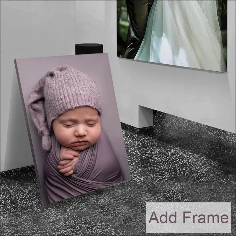 Custom Personal Photo Canvas Painting Tape Frame Poster Custom Birthday Gift Art Photo Pet Wedding Photo Business Logo Picture Shop1103617397 Store