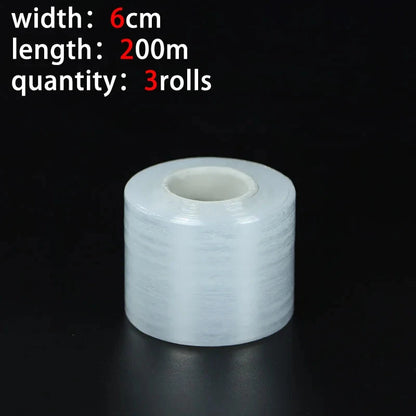 PE stretch film, stretch wrapping film, packing box, parafilm, grafting film, sealed storage, self-adhesive stretch film Yuancheng Tape Store