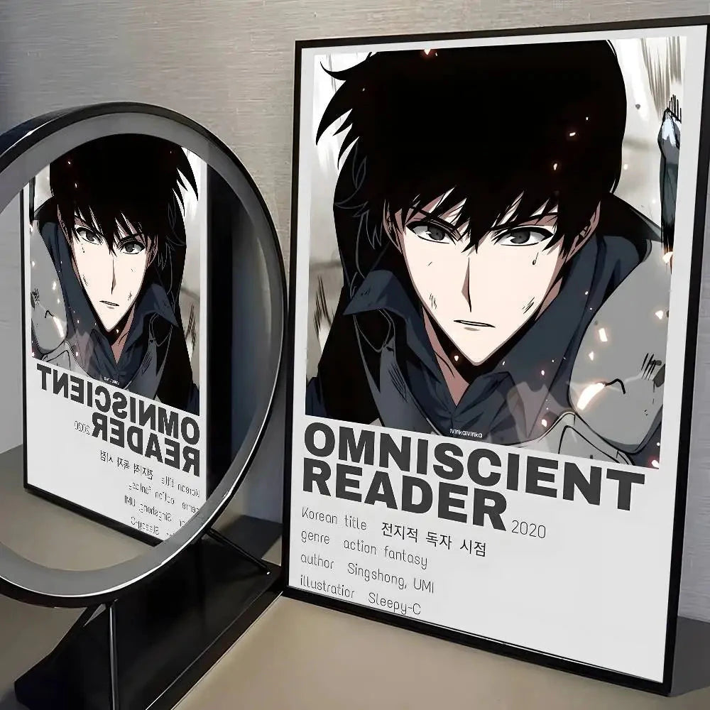 Omniscient R-Reader V-Viewpoint orv Poster Home decor HD sticky wall waterproof home living room bedroom bar decoration YSQ Gift 04 Store
