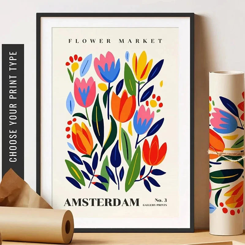 1pc Green Botanical Leaves Interior Art Print Houseplants Nature Indoors Canvas Wall Home Decor Calming Poster Foliage and Plant YOUR COZY HOME Store