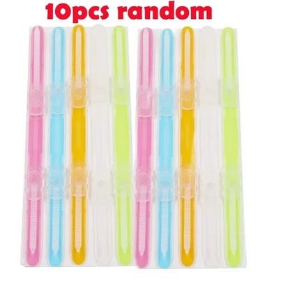 5/10pcs Binding Clips Strip Kawaii 2 Hole Loose Leaf Clips A4 Paper Fasteners DIY Scrapbook File Folder Notebook Accessories Hotluck Stationery Store