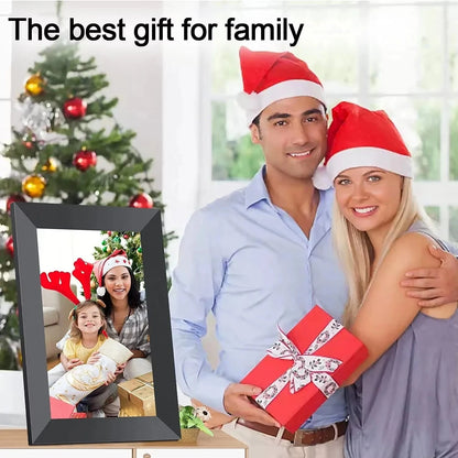 32GB FRAMEO 10.1 Inch Smart WiFi Digital Photo Frame 1280x800 IPS LCD Touch Screen,Best Christmas gift for friends and family Shop1104102786 Store