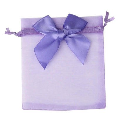 10/20/50pcs/lot New Organza Gift Bag Bowknot Christmas Party Wedding Candy Bags Exquisite Jewelry Packing Drawstring Pouch Organzabag Store Store