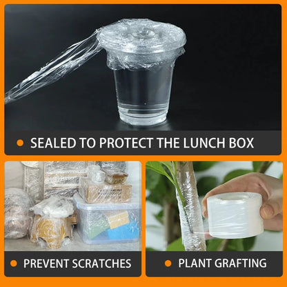 PE stretch film, stretch wrapping film, packing box, parafilm, grafting film, sealed storage, self-adhesive stretch film Yuancheng Tape Store