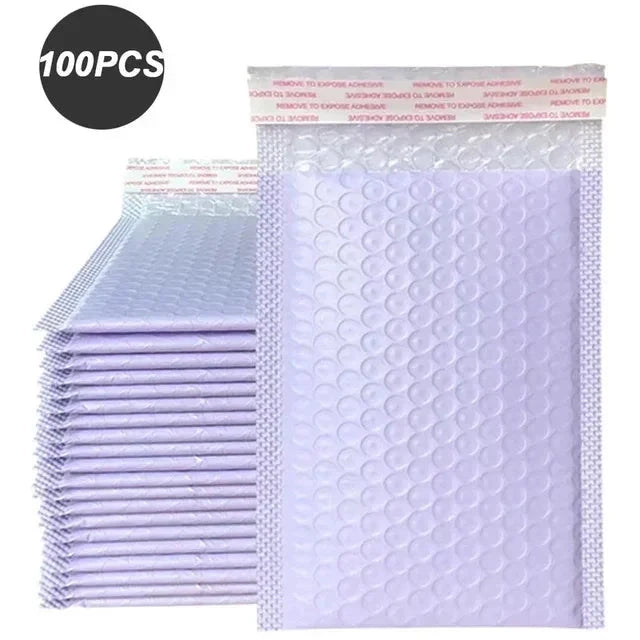100Pcs Delivery Package Packaging Blue Bubble Envelope Packing Bag Small Business Supplies Envelopes Shipping Packages Mailer JF Office Supplies Store