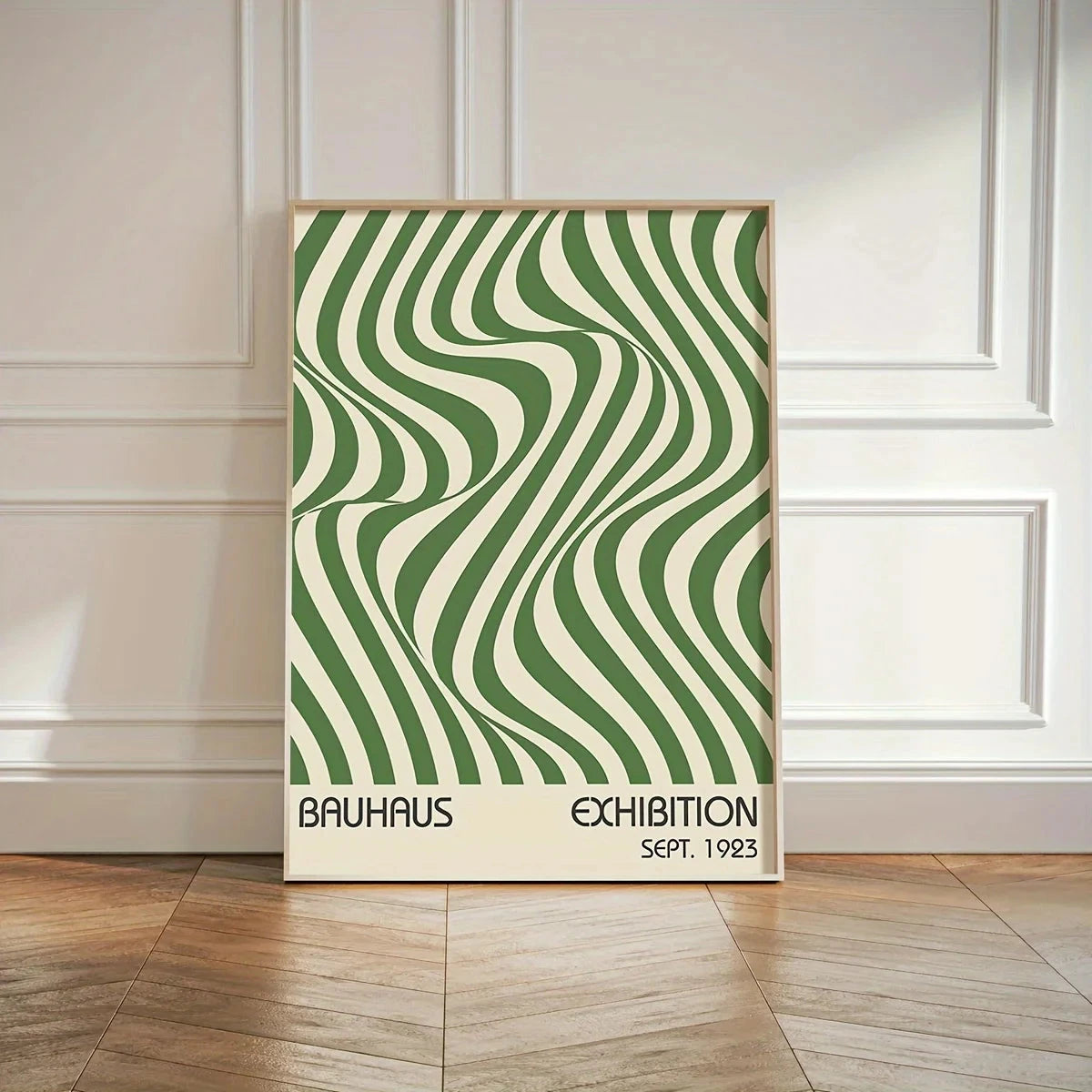 3pcs Bauhaus Geometric Wall Art Prints, Minimalist Modern Posters, Mid-Century Artwork for Home Decor, Unframed Canvas Art Set YQ Minimalism Decor Store