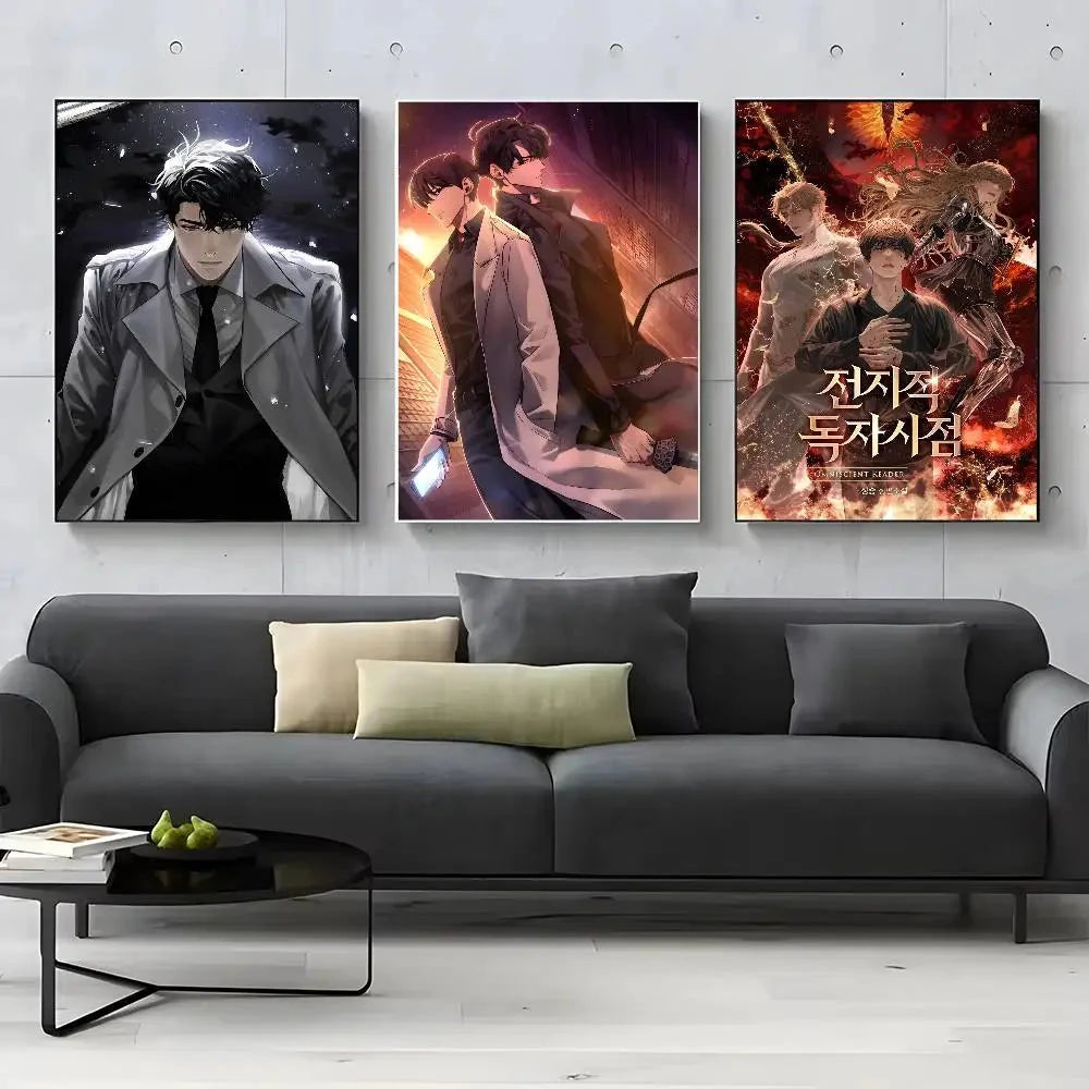 Omniscient R-Reader V-Viewpoint orv Poster Home decor HD sticky wall waterproof home living room bedroom bar decoration YSQ Gift 04 Store