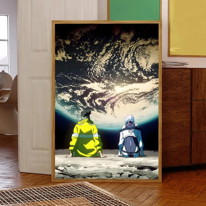 Anime C-Cyberpunk E-Edgerunners Poster Self Adhesive Painting Living Room Office Decoration Bedroom Home Wall Sticker Prints Shop1104823198 Store