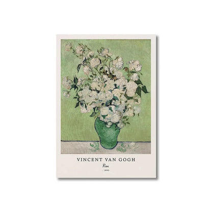 Vincent Van Gogh Writings Prints and Posters Great Work The Starry Night Canvas Painting Decorations for Living Room Wall Art ELEVEN FEEL Store