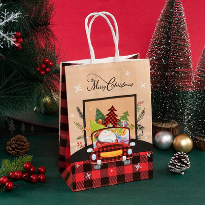 StoBag, Christmas Gift Bags, for kids party supplies, packing candy snack presents, New Year Decor, Reusable non woven, 12/30pcs StoBag Gift Wrap Bag Wholesale Store