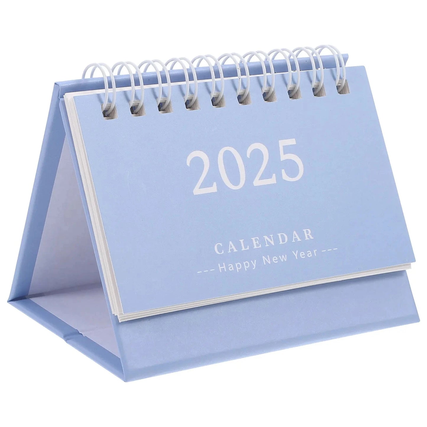 2025 Desktop Calendar Simple Notepad Daily Use Standing Calendar Household Calendar Decorative Monthly Calendar Home Supply Foxnovo Desk Accessories & Organizer Store
