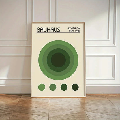 3pcs Bauhaus Geometric Wall Art Prints, Minimalist Modern Posters, Mid-Century Artwork for Home Decor, Unframed Canvas Art Set YQ Minimalism Decor Store