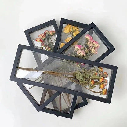 Transparent Dried Flower Display Picture Frame Dried Flower Frame Storage Box Bracelet Jewelry Storage Case Home Decoration TOY WHOSALE Store