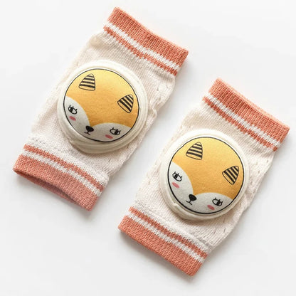 Cartoon Children Knee Pads Summer Thin Mesh Infant Toddler Crawling Knee Protection Pad 0-3 Years Baby Accessories Boutique Online Store