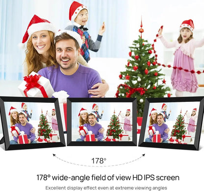 WiFi Memory Picture Frame 10.1 Inch 16GB/32GB Frameo Smart Digital Snap Frame with 1280x800 IPS HD Touch Screen Wall Mountable Zoeydam Official Store