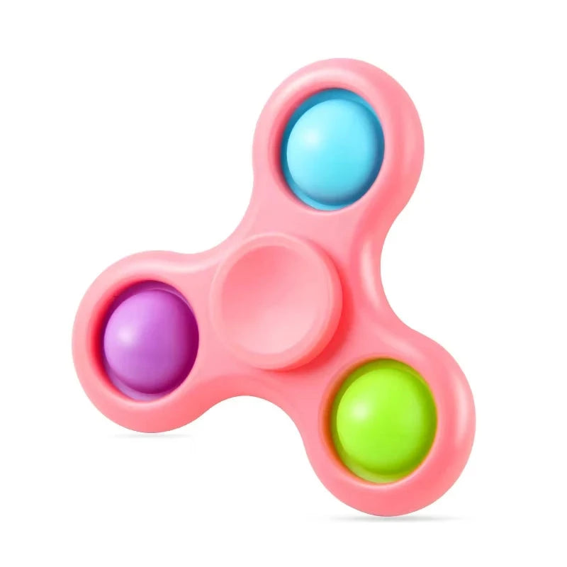 New Fidget Spinner Toys Hand Fingertip Multi-color Spnining Top Stress Relief Decompression Adults Toy Gifts for Boys Girls Fantastic Children Store