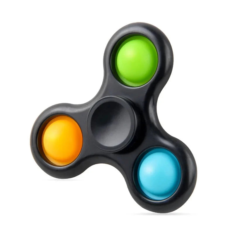 New Fidget Spinner Toys Hand Fingertip Multi-color Spnining Top Stress Relief Decompression Adults Toy Gifts for Boys Girls Fantastic Children Store