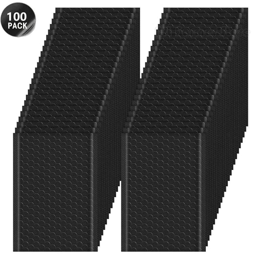 100Pcs Shipping Bags for Packaging Black Bubble Envelope Small Business Supplies Packing Bag Mailer Delivery Package JF Office Supplies Store