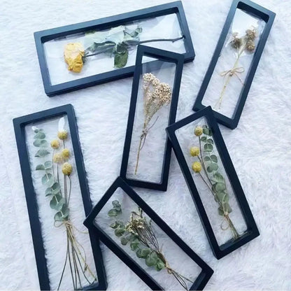 Transparent Dried Flower Display Picture Frame Dried Flower Frame Storage Box Bracelet Jewelry Storage Case Home Decoration TOY WHOSALE Store