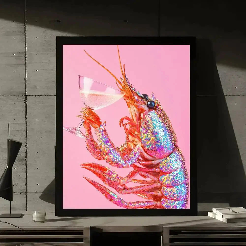 Pink Preppy Print Dopamine Wall Art Poster Gallery Prints Self Adhesive Home Decor Decoration Wall Decals Living Room Sticker Shop1105053713 Store