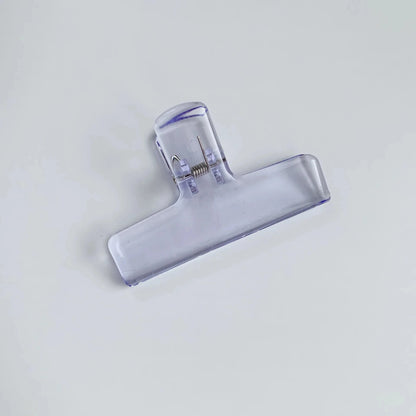 Ins Transparent Binder Clips Kawaii Paperclips File Documents Tickets Clips Bookmarks Index Page Holder Office Binding Supplies Sun4rising Stationery Store