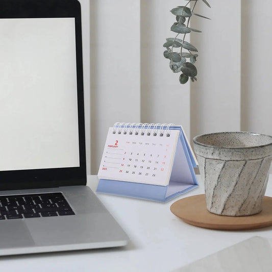 2025 Desktop Calendar Simple Notepad Daily Use Standing Calendar Household Calendar Decorative Monthly Calendar Home Supply Foxnovo Desk Accessories & Organizer Store