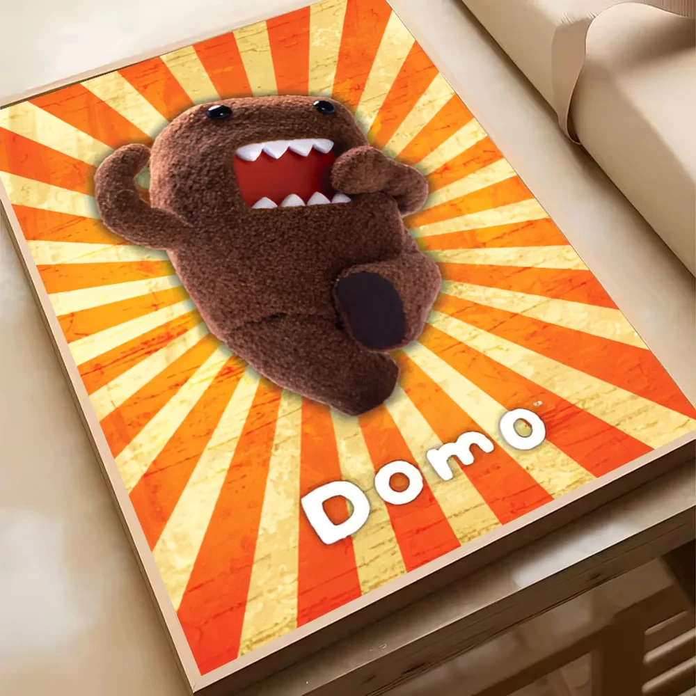 Cute Domo-Kun Classic Movie Poster HD Art Sticky Wall Waterproof Home Living Room Bedroom Bar Aesthetic Decoration YSQ Gift 02 Store