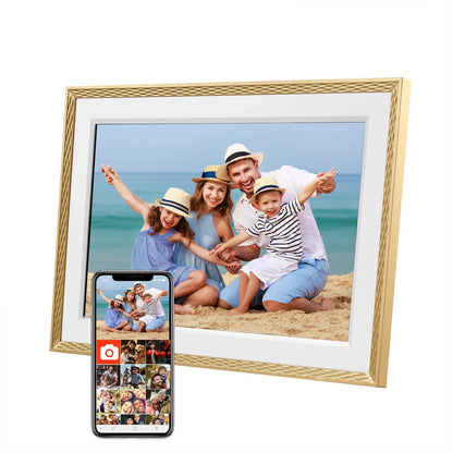Christmas Gift Frameo 10.1 Inch WiFi Digital Picture Frame，1280 * 800IPS HD Cloud Smart Digital Photo Frame,32GB Storage, Wingmarg Store