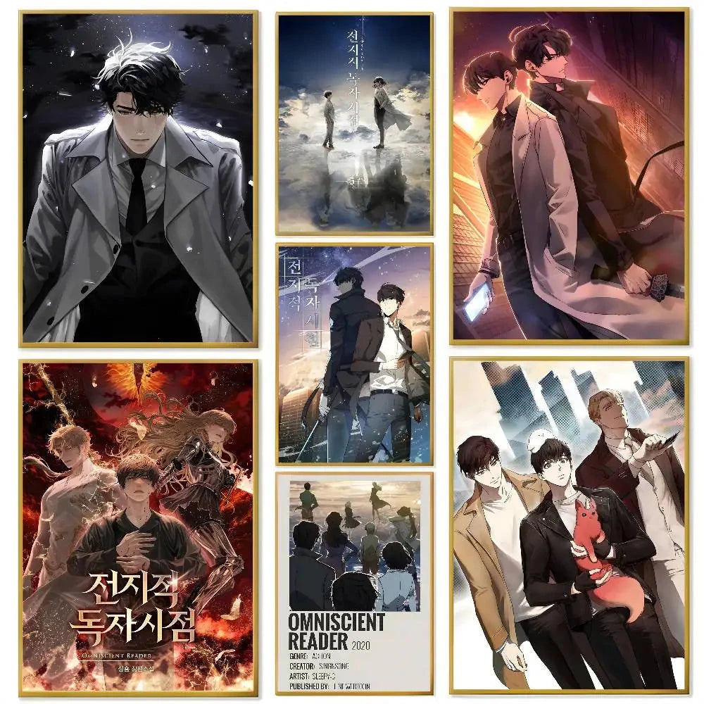 Omniscient R-Reader V-Viewpoint orv Poster Home decor HD sticky wall waterproof home living room bedroom bar decoration YSQ Gift 04 Store